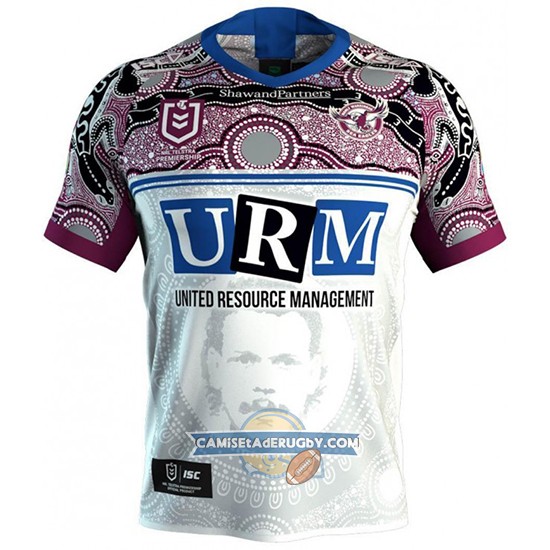 Camiseta Manly Warringah Sea Eagles Rugby 2019 Indigena